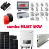 combo 5KW Giá hệ thống điện năng lượng mặt trời cho gia đình 5KW