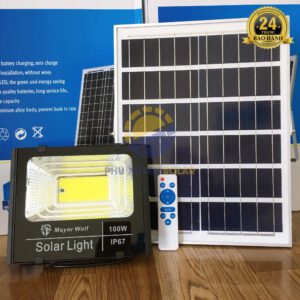 Đèn pha năng lượng mặt trời 100W