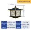 Đèn trụ cổng mái ngói nâng cấp năng lượng mặt trời (TP.TC01.25/ TP.TC01.30.)