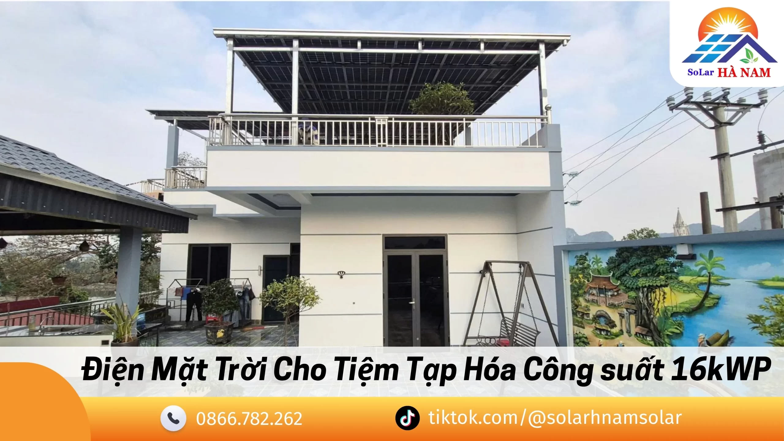 Điện Mặt Trời Cho Hộ Kinh Doanh Tạp Hóa