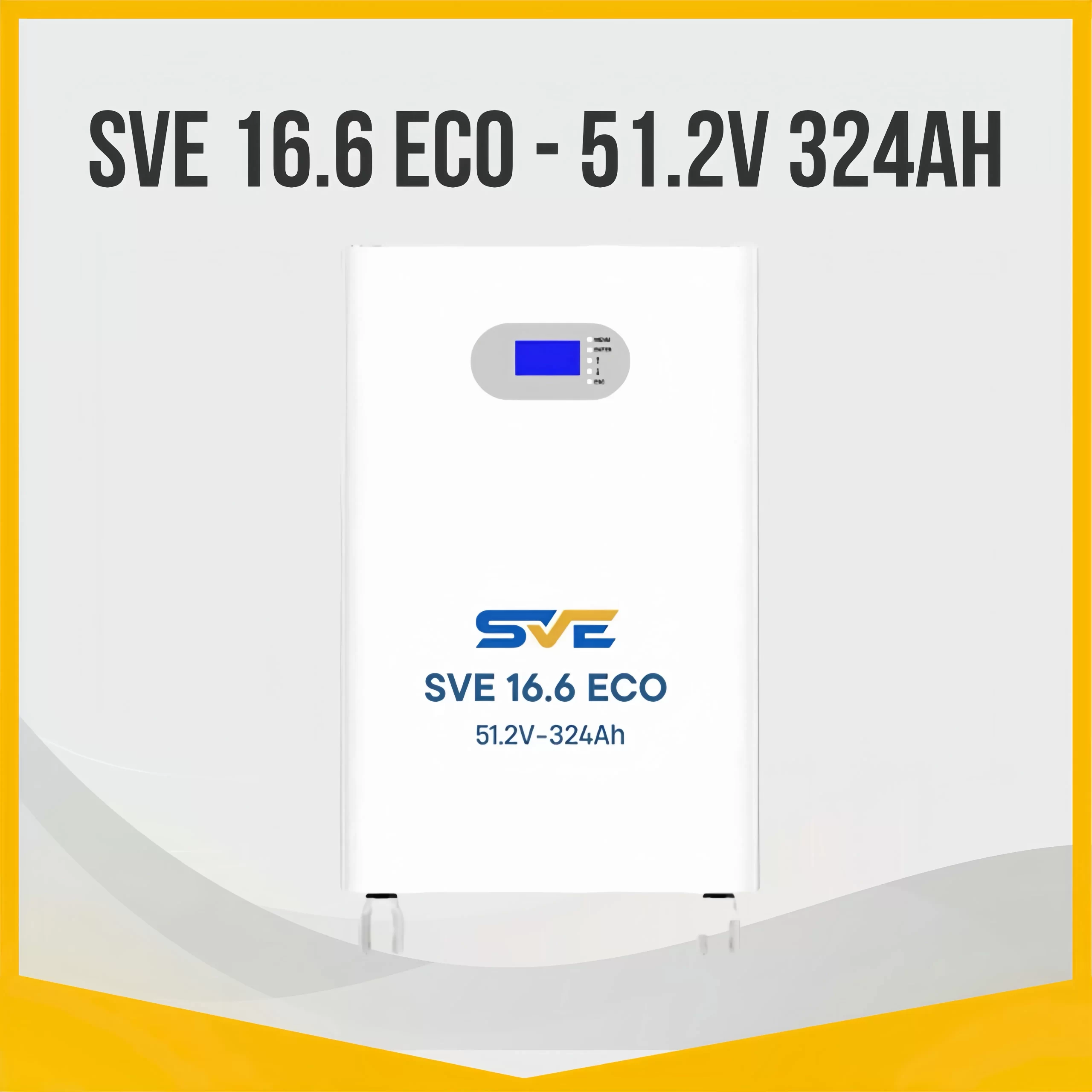 Pin lưu SVE 16.6 ECO - 51.2V 324AH Chính Hãng
